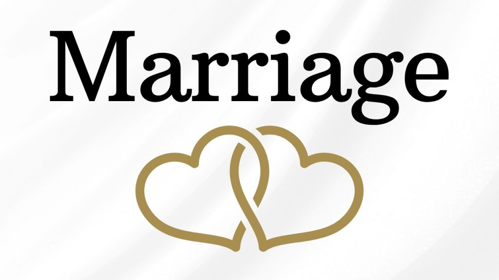 Topic – Marriage – Billy 2-16-25